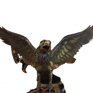 steel eagle with gold inlay - code:1000116