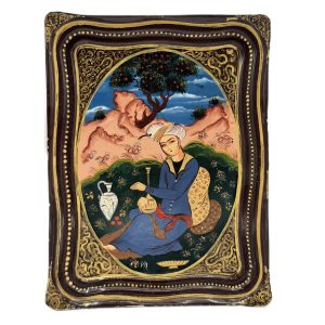 Engraved Brass Tray - Code 1000153