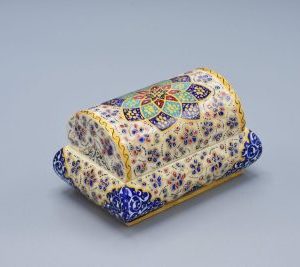 Curved-Side Camel Bone Box - Code 1010025