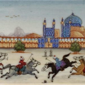 Miniature painting on camel bone fiber  – Code 1010141