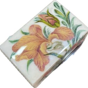 Matchbox-style camel bone jewelry box - Code:1010184