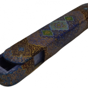 Camel bone pen case Tazhib design  – Code 1010220