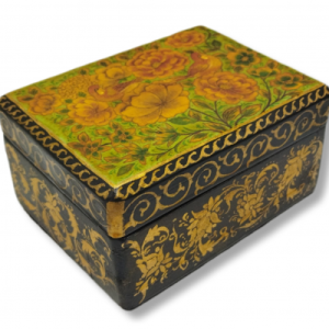 Wooden box with Flower and Bird design - code 1020017