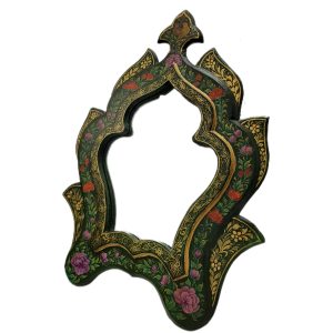 Papier-mâché Mirror with Gol-o-Morgh Design – Code 1020217