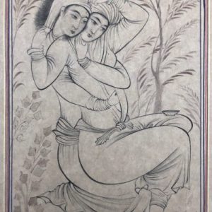 Miniature Painting on Paper - Code 1030008