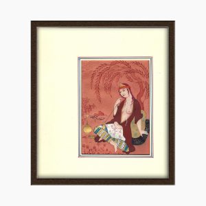 Miniature Painting on Cardboard - Code 1030009