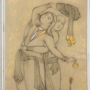 Miniature Painting on Cardboard – Style: Safavid code:1030021