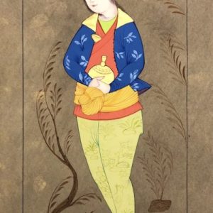 Miniature Painting on Paper – Safavid Style – Code 1030037