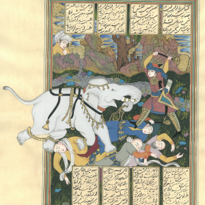 Miniature Painting on Paper – The Story of Ababil – Code 1030041