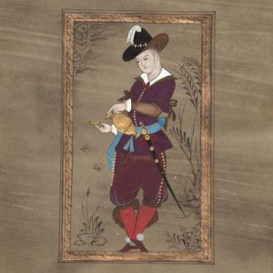 Miniature Painting on Paper – Isfahan Style – Code 1030052