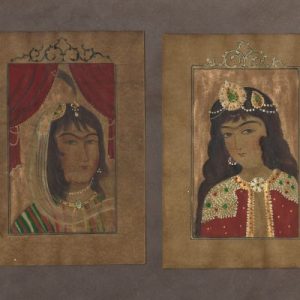 Miniature Painting on Paper – Qajar Style – Code 1030055