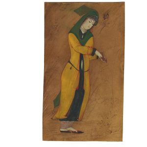 Miniature Painting on Paper – Isfahan School – Code 1030064