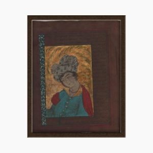 Miniature Painting on Paper – "Dervish and Treatise" – Code 1030078
