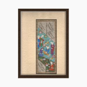 Miniature Painting, "Young People’s Gathering" Design, Code 1030167