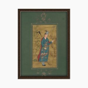 Miniature Painting on Paper – Young Dervish, Reza Abbasi Style – Code 1030193