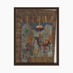 Miniature Painting, "The King's Tour," Code 1030197