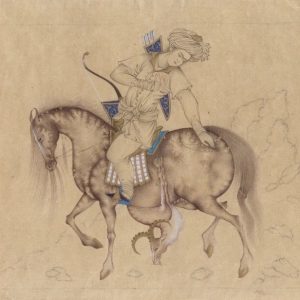 Miniature Painting on Paper – Safavid Style – Code 1030260