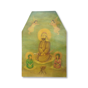 Miniature Painting on Canvas – Portrait of Imam Ali and His Children – Code 1030266