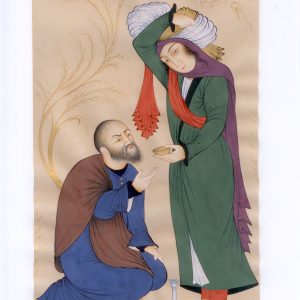 Miniature Painting on Paper – Safavid Style – Code 1030273