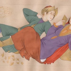 Miniature Painting on Paper – Safavid Style – Code 1030276