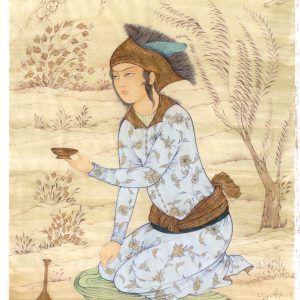 Miniature Painting on Paper – Style Safavid – Code 1030289