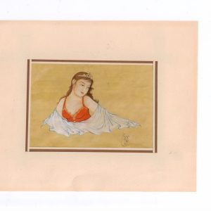 Miniature Painting on Paper / Single Portrait – Code 1030294