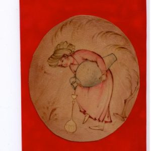 Miniature Painting on Leather – Code 1030298