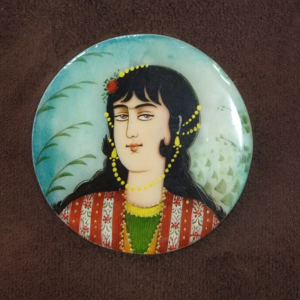 Painting on marble - "Qajar Style" - Code 1040015